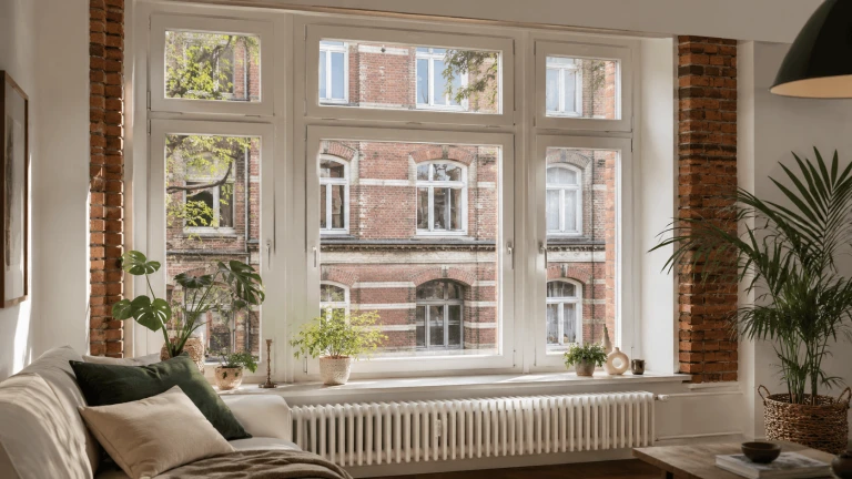 Austausch zu Wärmeschutzfenstern in einem Hamburger Altbau