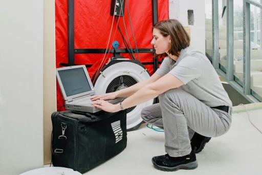 Blower Door Test Differenzdruck Messverfahren