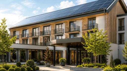 Energieaudit Hotel mit Photovoltaik und energetisch saniertem Gebauede