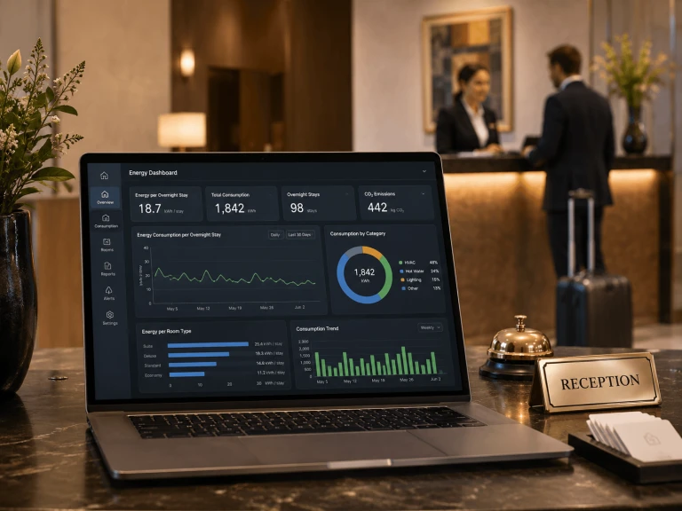 Energiekennzahlen pro Übernachtung als Grundlage des Hotel-Energieaudits