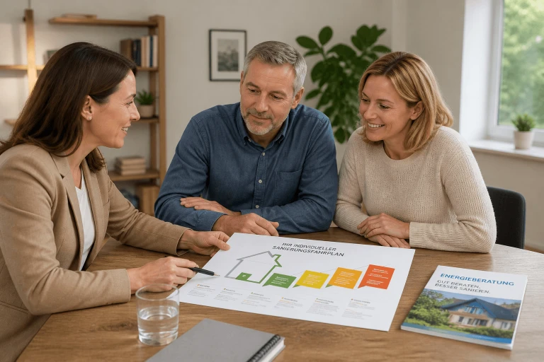 Energieberatung mit individuellem Sanierungsfahrplan zur Sicherung des iSFP-Bonus