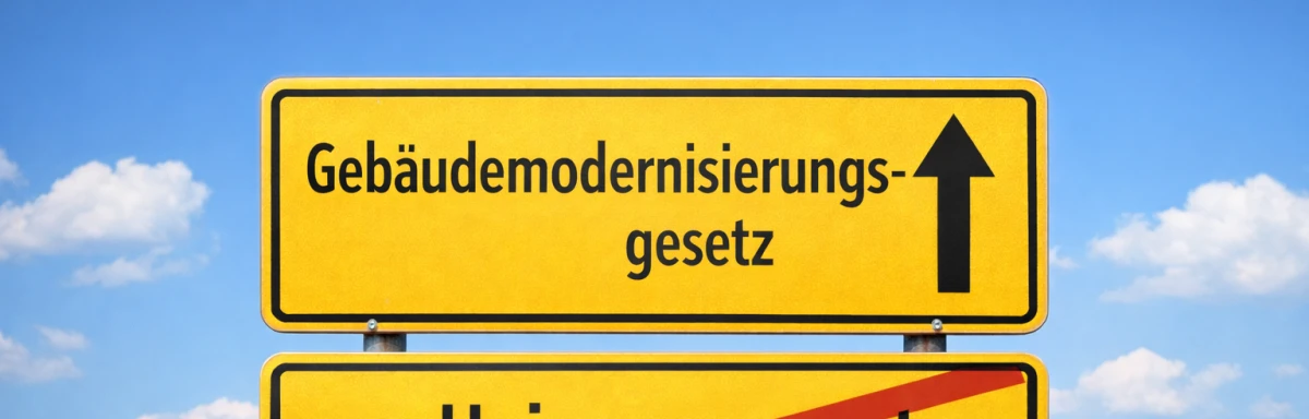 Aus dem Gebäude-Energiegesetz (GEG) der Ampel-Koalition wird das Gebäude-Modernisierungsgesetz (GMG)