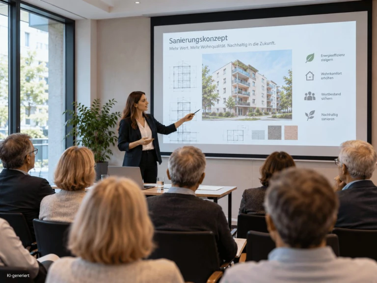 Fachpräsentation in der WEG-Eigentümerversammlung