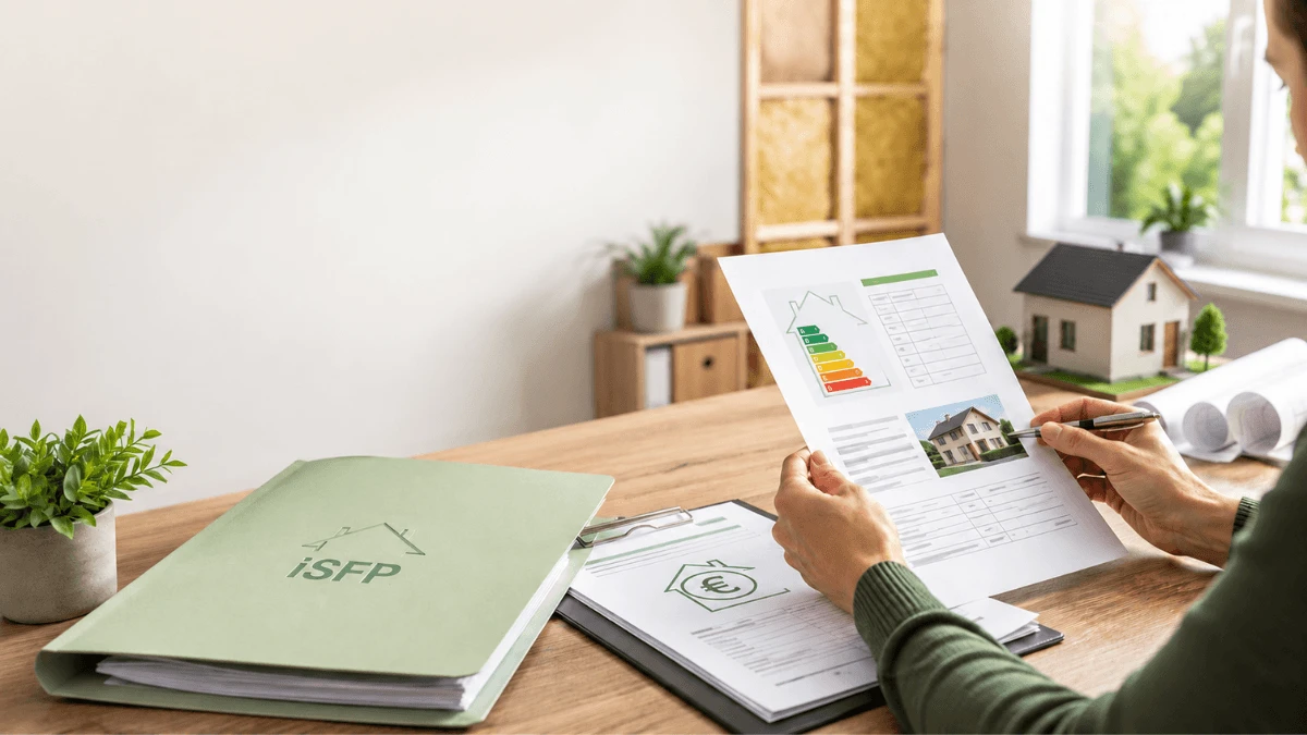 den inhalt der isfp prüfen energy building