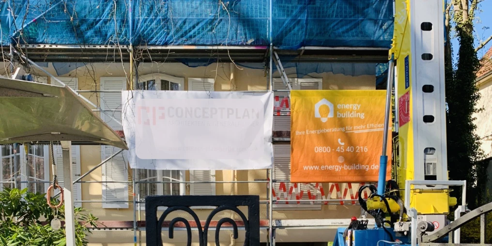 baustelle banner baubegleitung dachsanierung energy building berlin