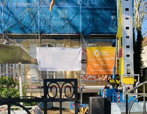 baustelle banner baubegleitung dachsanierung energy building berlin